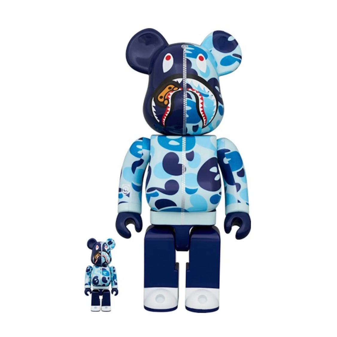 Bearbrick x BAPE Baby Milo(R) Set Azul