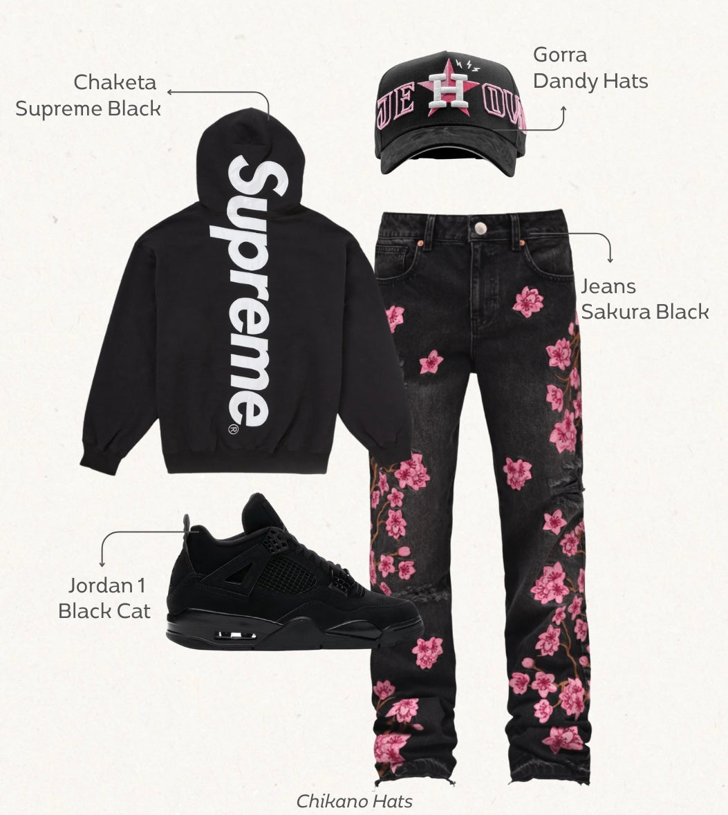 Conjunto / Sakura Black