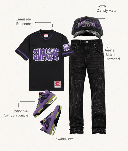 Conjunto / Supreme Purple